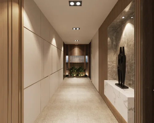 Stellar Damansara private lift lobby and foyer, artist's impression